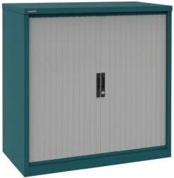 Silverline Two Tone Kontrax Tambour Cupboards 21 Silverline Two Tone Kontrax Tambour Cupboards -Officefurnitureonline Store 102169