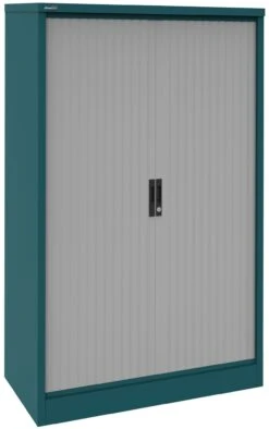 Silverline Two Tone Kontrax Tambour Cupboards 23 Silverline Two Tone Kontrax Tambour Cupboards -Officefurnitureonline Store 102170