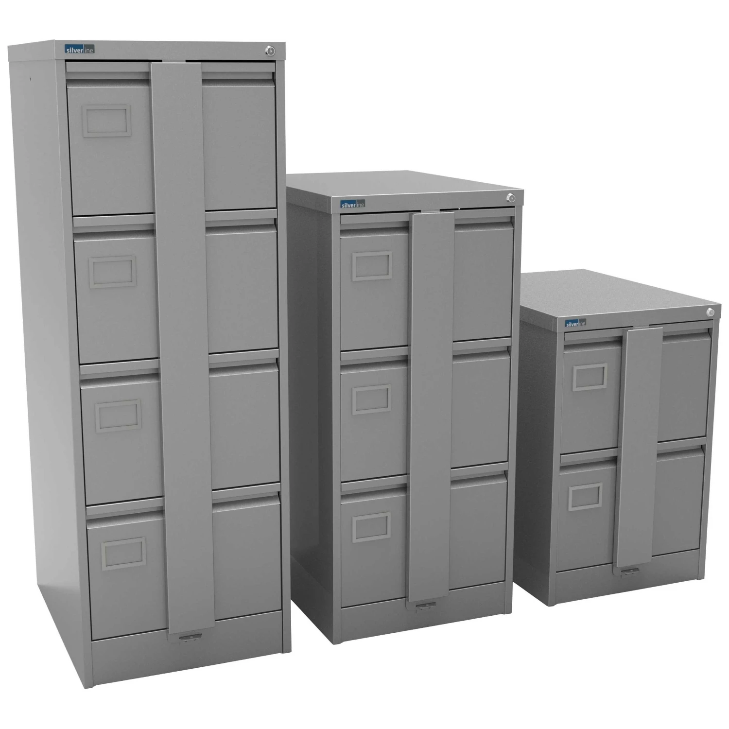Silverline Secure Executive Filing Cabinets 3 Silverline Secure Executive Filing Cabinets
