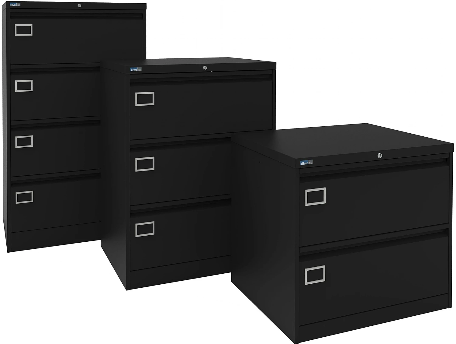Silverline Side Filing Cabinets 7 Silverline Side Filing Cabinets - Image 5