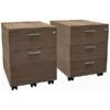 Mokka Mobile Pedestals 1 Mokka Mobile Pedestals -Officefurnitureonline Store 103135