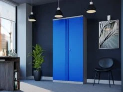 Phoenix SCL Series Steel Storage Cupboards - 2 Door 4 Shelf With Key Lock 10 Phoenix SCL Series Steel Storage Cupboards - 2 Door 4 Shelf With Key Lock -Officefurnitureonline Store 104712