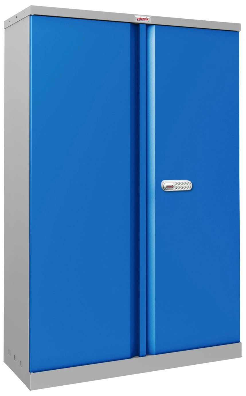 Phoenix SCL Series Steel Storage Cupboards - 2 Door 3 Shelf With Electronic Lock 4 Phoenix SCL Series Steel Storage Cupboards - 2 Door 3 Shelf With Electronic Lock - Image 2