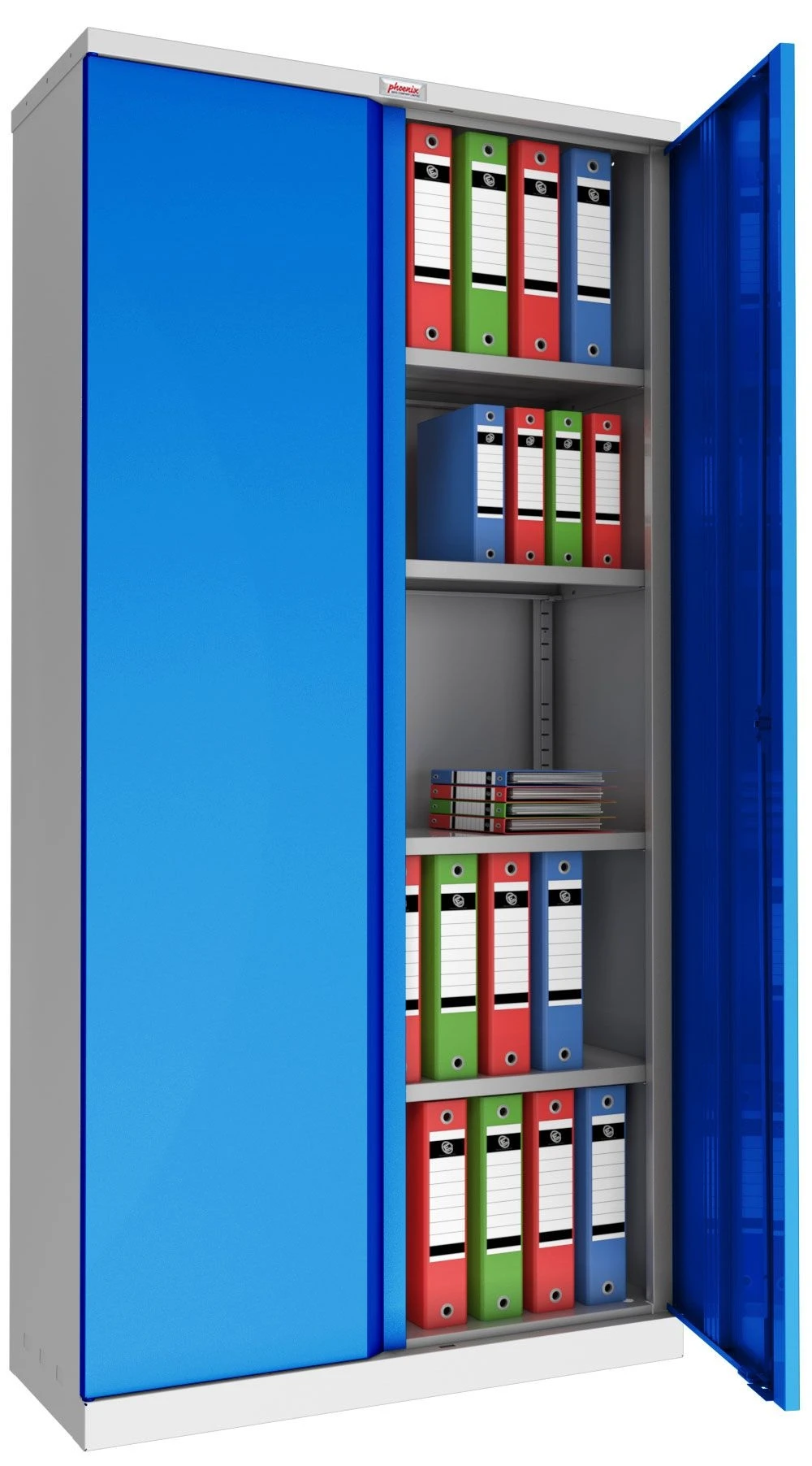 Phoenix SCL Series Steel Storage Cupboards - 2 Door 4 Shelf With Electronic Lock 4 Phoenix SCL Series Steel Storage Cupboards - 2 Door 4 Shelf With Electronic Lock - Image 2