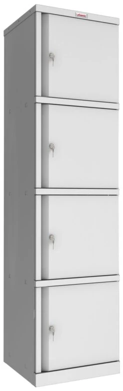 Phoenix SC Series Steel Storage Cupboards - 4 Door Cupboard With Key Lock