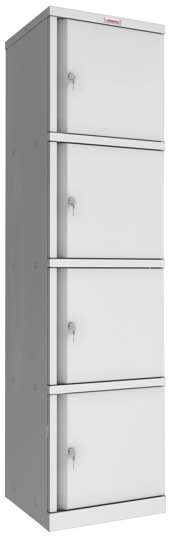 Phoenix SC Series Steel Storage Cupboards - 4 Door Cupboard With Key Lock 3 Phoenix SC Series Steel Storage Cupboards - 4 Door Cupboard With Key Lock