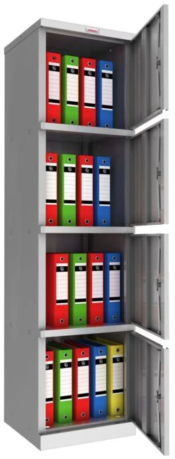 Phoenix SC Series Steel Storage Cupboards - 4 Door Cupboard With Key Lock 9 Phoenix SC Series Steel Storage Cupboards - 4 Door Cupboard With Key Lock -Officefurnitureonline Store 104799