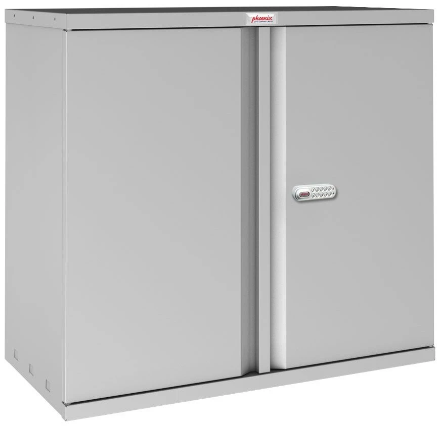 Phoenix SC Series Steel Storage Cupboards - 2 Door Cupboard 1 Shelf With Electronic Lock 4 Phoenix SC Series Steel Storage Cupboards - 2 Door Cupboard 1 Shelf With Electronic Lock - Image 2