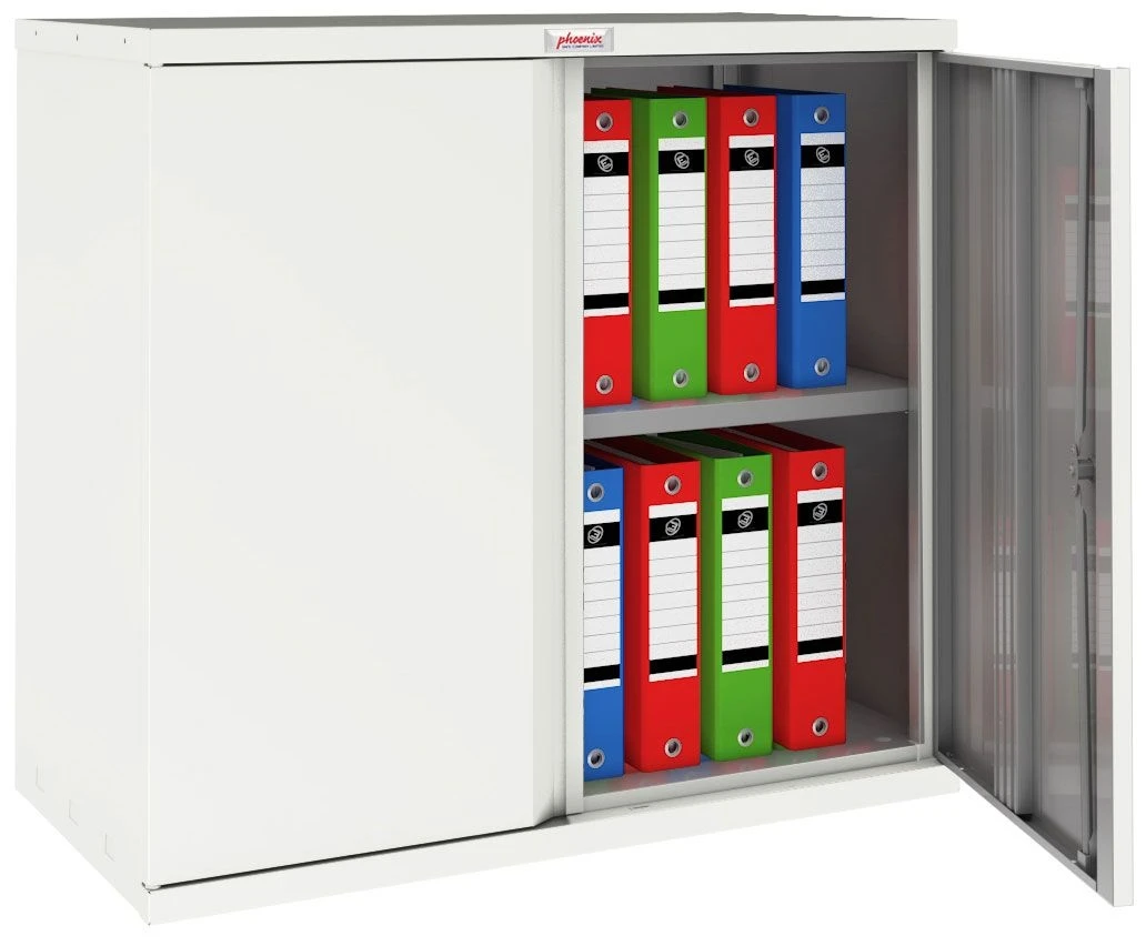 Phoenix SC Series Steel Storage Cupboards - 2 Door Cupboard 1 Shelf With Electronic Lock 6 Phoenix SC Series Steel Storage Cupboards - 2 Door Cupboard 1 Shelf With Electronic Lock - Image 4