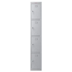 Phoenix PL Series Personal Lockers - 4 Door 1 Column With Key Lock -Officefurnitureonline Store 107858