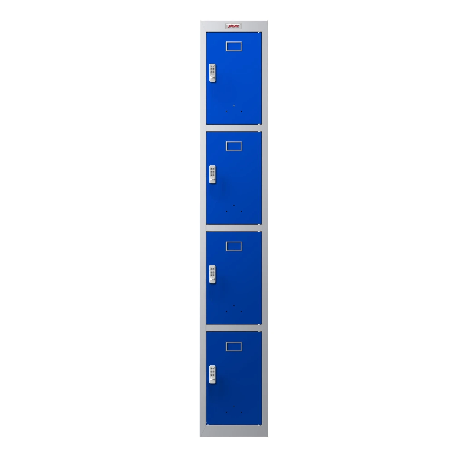 Phoenix PL Series Personal Lockers - 4 Door 1 Column With Electronic Lock 4 Phoenix PL Series Personal Lockers - 4 Door 1 Column With Electronic Lock - Image 2