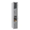 Phoenix PL Series Personal Lockers - 4 Door 1 Column With Electronic Lock 1 Phoenix PL Series Personal Lockers - 4 Door 1 Column With Electronic Lock -Officefurnitureonline Store 108044