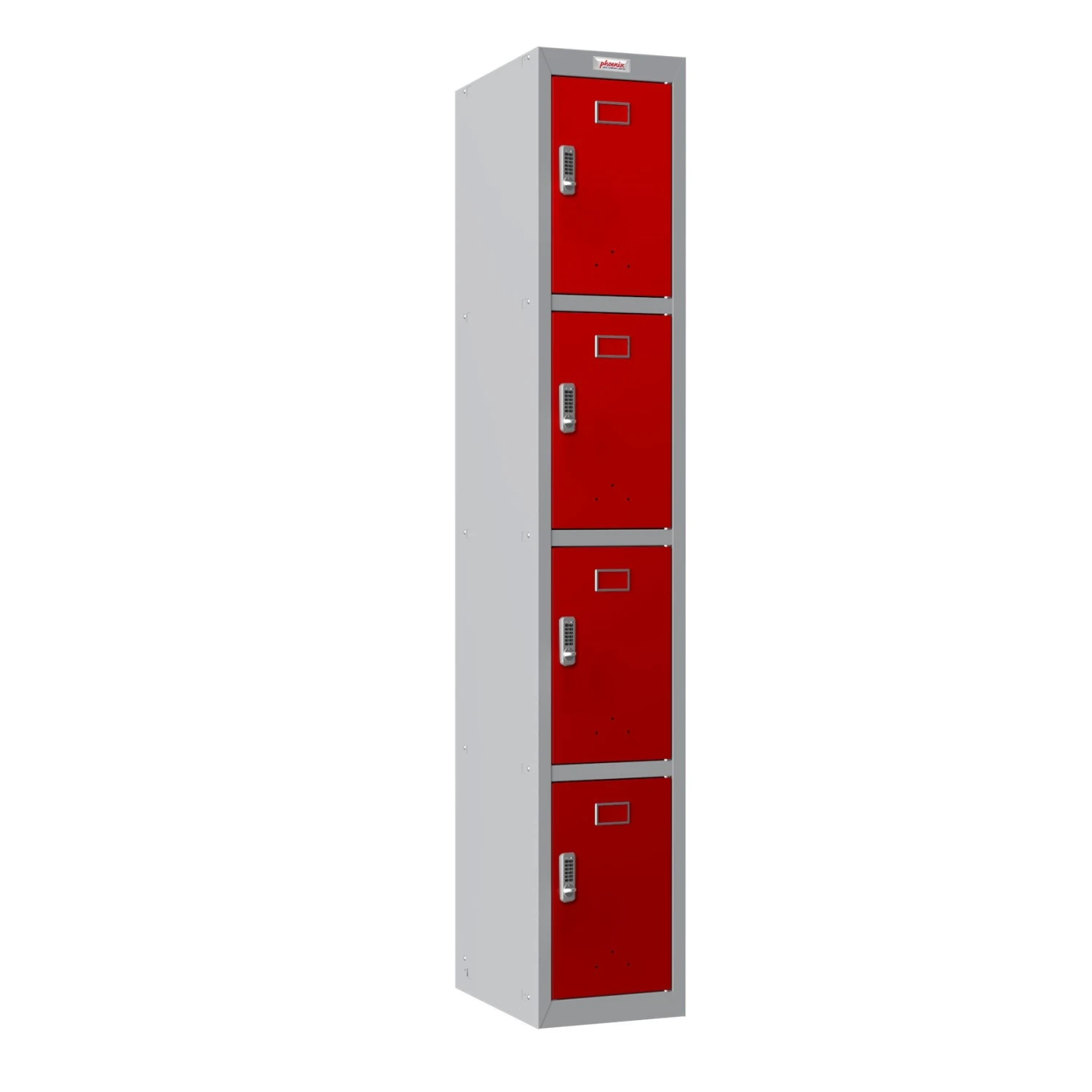 Phoenix PL Series Personal Lockers - 4 Door 1 Column With Electronic Lock 10 Phoenix PL Series Personal Lockers - 4 Door 1 Column With Electronic Lock - Image 8