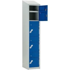 Fully Welded Workwear Lockers With Sloping Top 14 Fully Welded Workwear Lockers With Sloping Top -Officefurnitureonline Store 108362