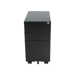 Karbon Steel Slimline Mobile Pedestals -Officefurnitureonline Store 110479