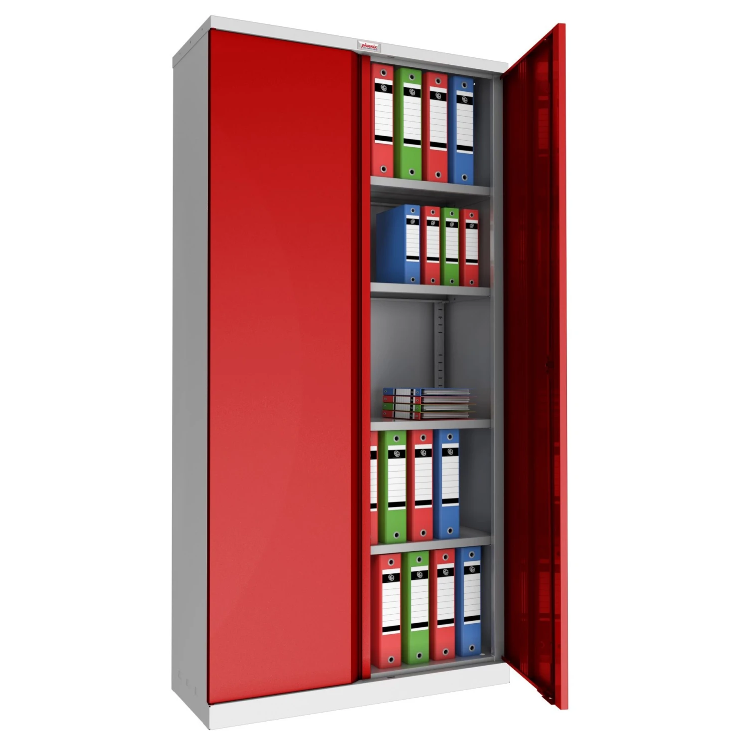 Phoenix SCL Series Steel Storage Cupboards - 2 Door 4 Shelf With Electronic Lock 7 Phoenix SCL Series Steel Storage Cupboards - 2 Door 4 Shelf With Electronic Lock - Image 5