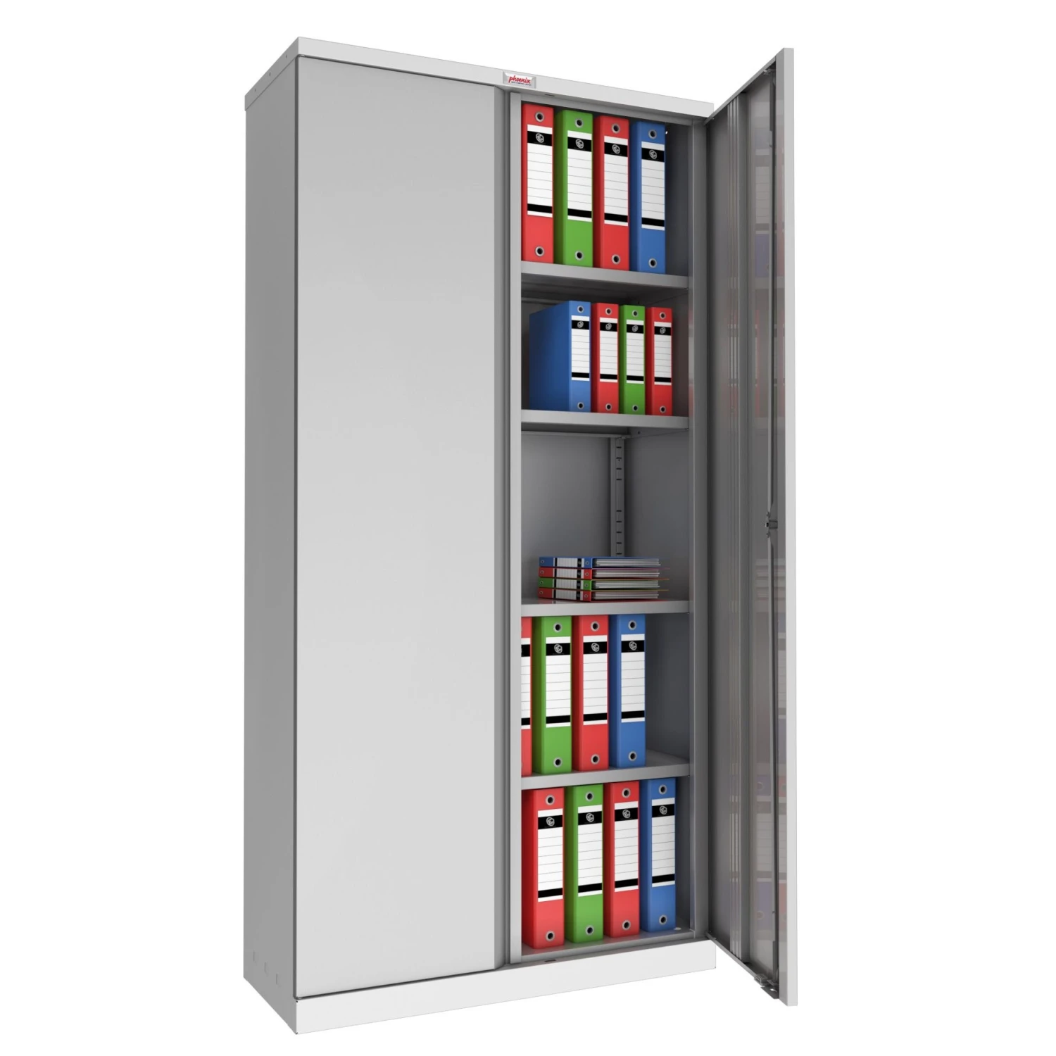 Phoenix SCL Series Steel Storage Cupboards - 2 Door 4 Shelf With Electronic Lock 8 Phoenix SCL Series Steel Storage Cupboards - 2 Door 4 Shelf With Electronic Lock - Image 6