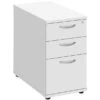 NEXT DAY Commerce II White Desk High Pedestals -Officefurnitureonline Store 110944