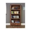 Hampshire Solid Walnut Large 2 Drawer Bookcase -Officefurnitureonline Store 112791