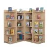Small Corner Library Bookcase -Officefurnitureonline Store 115669