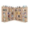 Large Corner Library Bookcase -Officefurnitureonline Store 115671