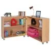 Mobile Hinged Library Bookcase 1 Mobile Hinged Library Bookcase -Officefurnitureonline Store 115703