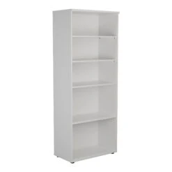 NEXT DAY Commerce II White Office Bookcases -Officefurnitureonline Store 116134
