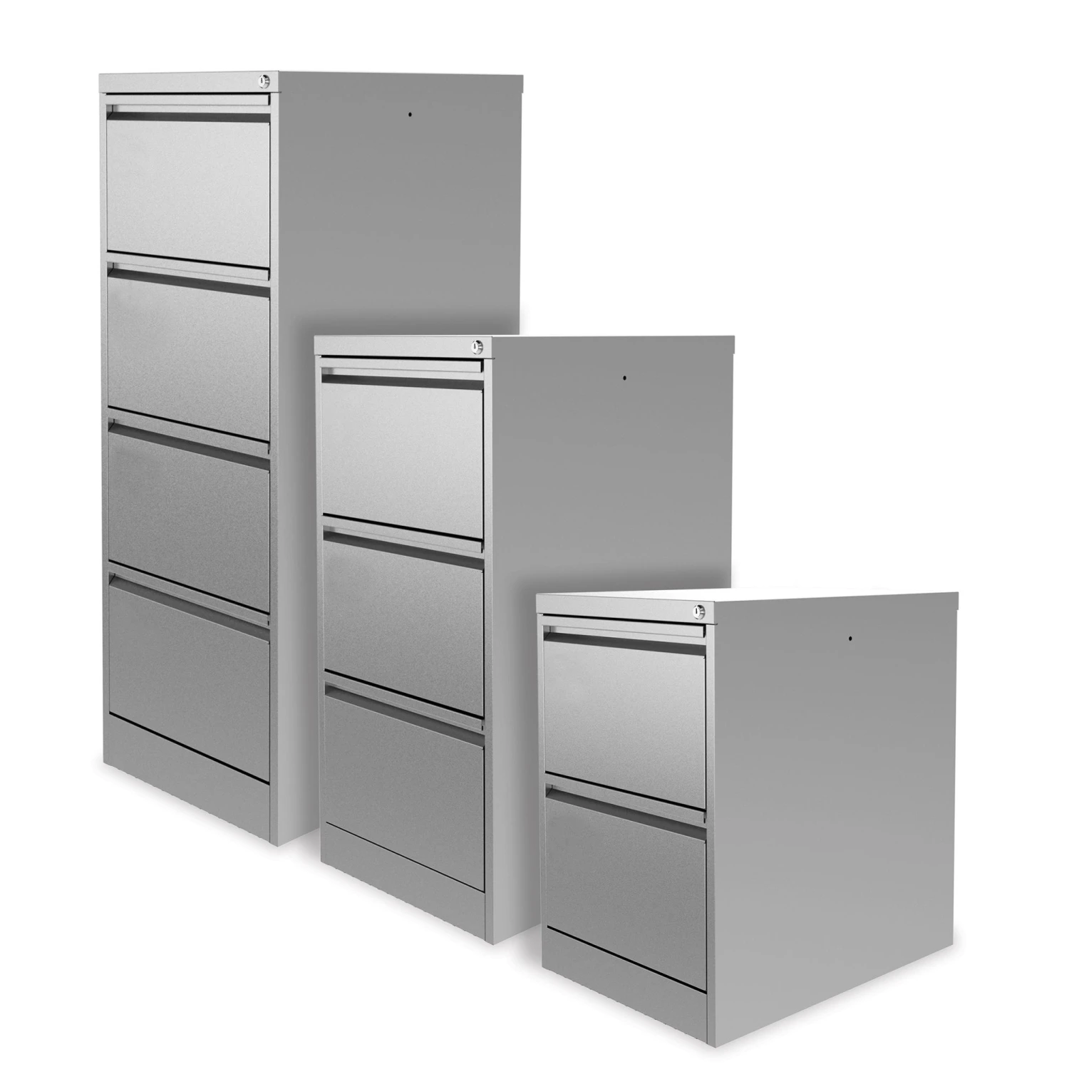 Silverline M:Line Filing Cabinets 4 Silverline M:Line Filing Cabinets - Image 2