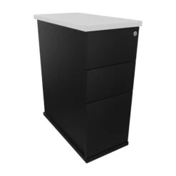 Presence Narrow Desk High Pedestals -Officefurnitureonline Store 117236