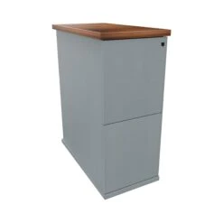 Presence Narrow Desk High Pedestals -Officefurnitureonline Store 117292