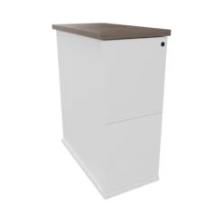 Presence Narrow Desk High Pedestals -Officefurnitureonline Store 117294