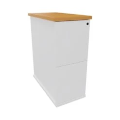 Presence Narrow Desk High Pedestals -Officefurnitureonline Store 117295