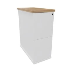 Presence Narrow Desk High Pedestals -Officefurnitureonline Store 117297